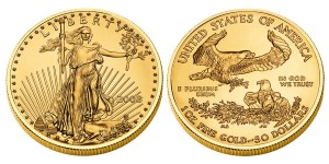 American Eagle Gold Bullion Coin - click on image to enlarge