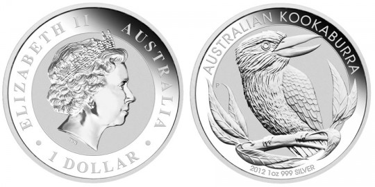 2012 Australian Silver Kookaburra Coin (Perth Mint images) 2012 Australian Silver Kookaburra Coin (Perth Mint images)