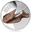 2010 Moray Eel 1/2 Oz Silver Proof Coin
