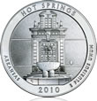 Hot Springs National Park Silver Uncirculated Coin