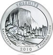 Yosemite National Park Silver Uncirculated Coin