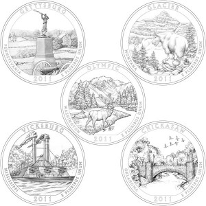 2011 America the Beautiful Coins