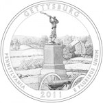 2011 Gettysburg National Military Park Quarter, reverse