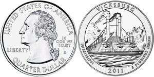 2011 Vicksburg Silver Coin 2011 Vicksburg Silver Coin