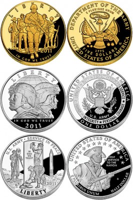 2011 US Army Commemorative Coins