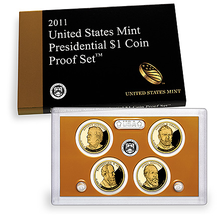 2011 US Mint Presidential $1 Coin Proof Set (US Mint image)