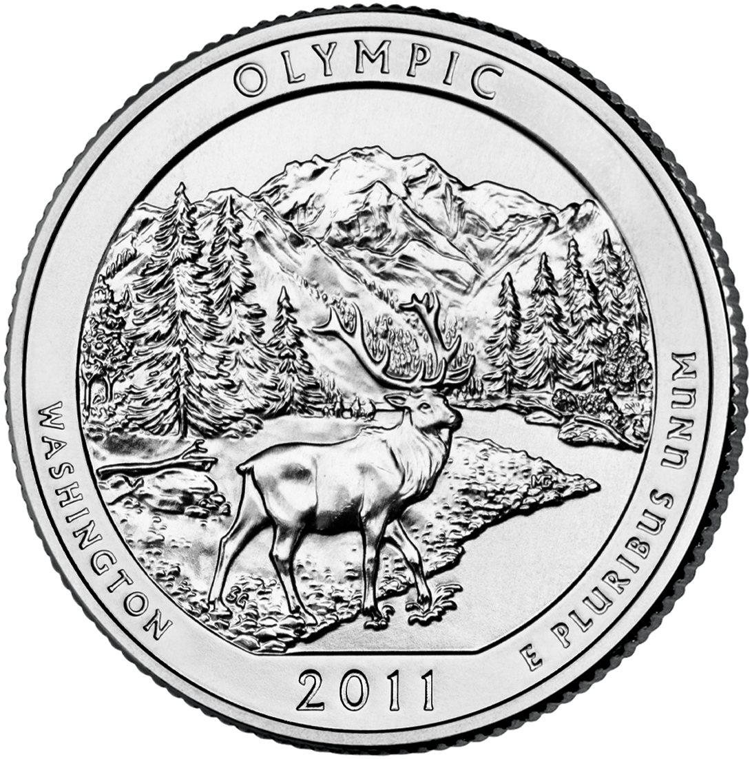 2011 Olympic National Park Quarter