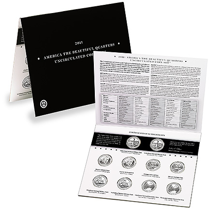 2011 Quarters Uncirculated Coin Set (US Mint Image)