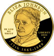 Eliza Johnson First Spouse Gold Coin