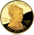 Julia Grant First Spouse Gold Coin