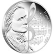 2011 Franz Liszt Silver Proof Coin 2011 Franz Liszt Silver Proof Coin