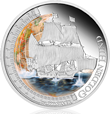Golden Hind 1 Oz Silver Proof Coin