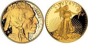 2011 Gold Proof Coins (US Mint images)