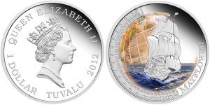 Mayflower 1 Oz Silver Proof Coin (Perth Mint images)