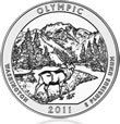 Olympic National Park Silver Bullion Coin