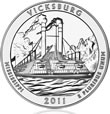 Vicksburg National Military Park Silver Bullion Coin
