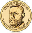 Harrison Presidential $1 Coin