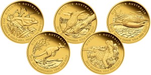 2012 Discover Australia Gold Proof Coins (Perth Mint images)