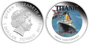 2012 RMS Titanic 1 oz Silver Proof Coin (Perth Mint images)