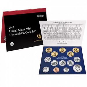 2012 United States Mint Uncirculated Coin Set® (US Mint image)