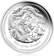 Year of the Dragon 5 Oz Silver Coin Year of the Dragon 5 oz Silver Coin
