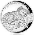 2012 High Relief Koala Coin