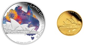 2013 Sydney Opera House Gold and Silver Coins