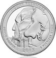 Mount Rushmore Silver Uncirculated Coin