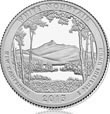 White Mountain Silver Uncirculated Coin