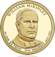 William McKinley Presidential $1 Coin